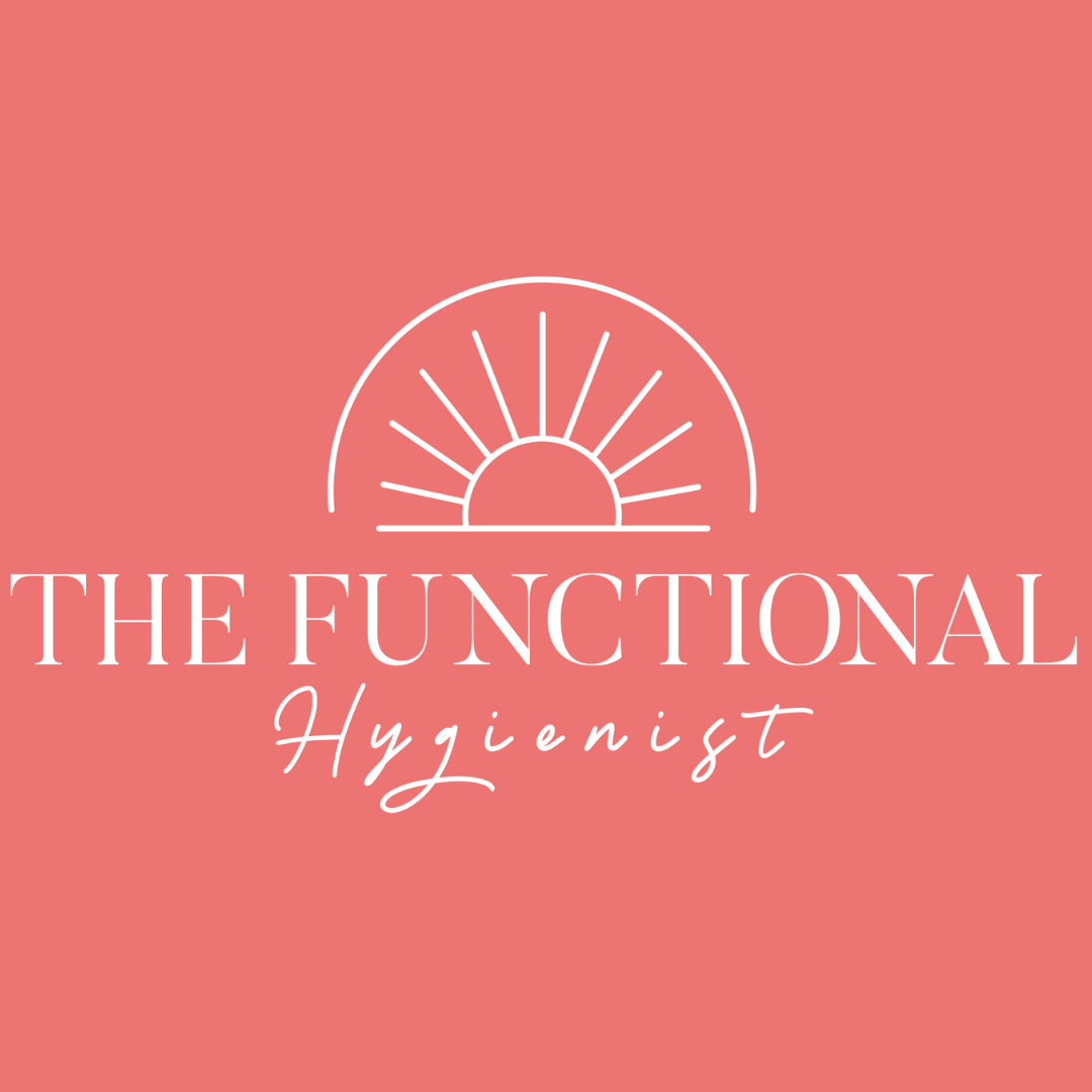 The Functional Hygienist Logo. Sunrise with lettering<br />
